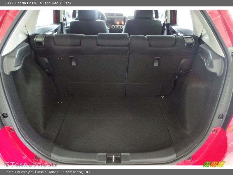 Milano Red / Black 2017 Honda Fit EX