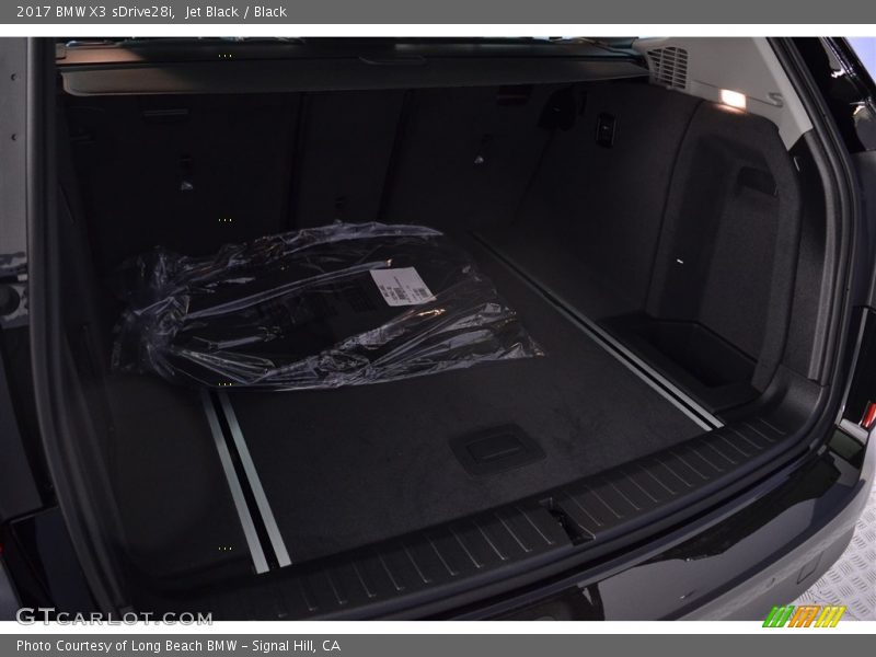 Jet Black / Black 2017 BMW X3 sDrive28i