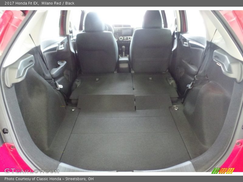 Milano Red / Black 2017 Honda Fit EX