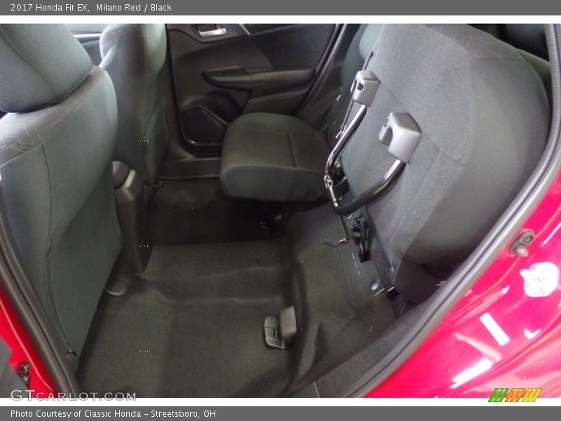 Milano Red / Black 2017 Honda Fit EX
