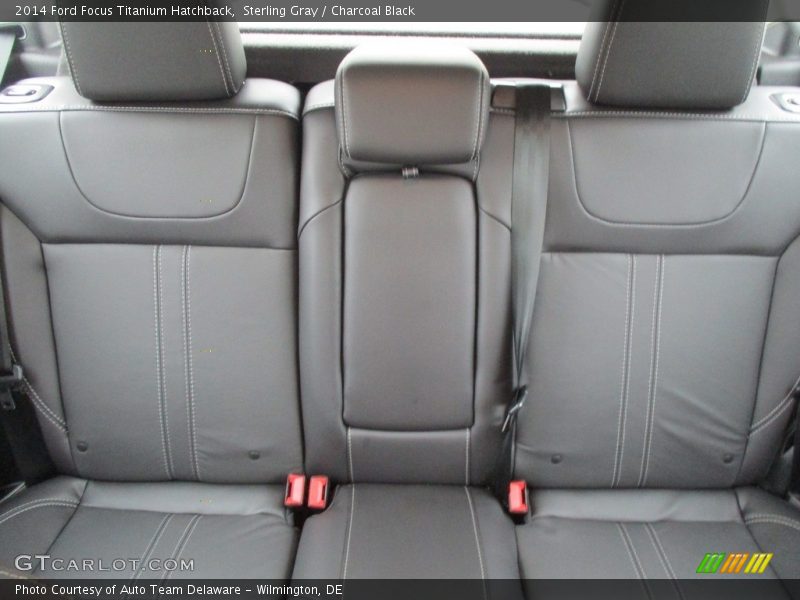 Sterling Gray / Charcoal Black 2014 Ford Focus Titanium Hatchback