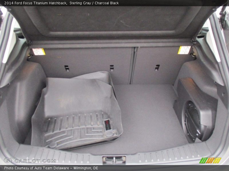 Sterling Gray / Charcoal Black 2014 Ford Focus Titanium Hatchback