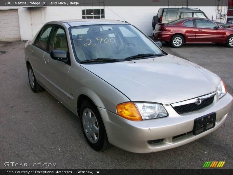 Sand Mica / Beige 2000 Mazda Protege LX