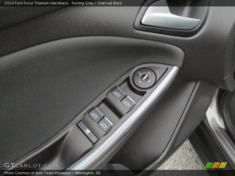 Sterling Gray / Charcoal Black 2014 Ford Focus Titanium Hatchback