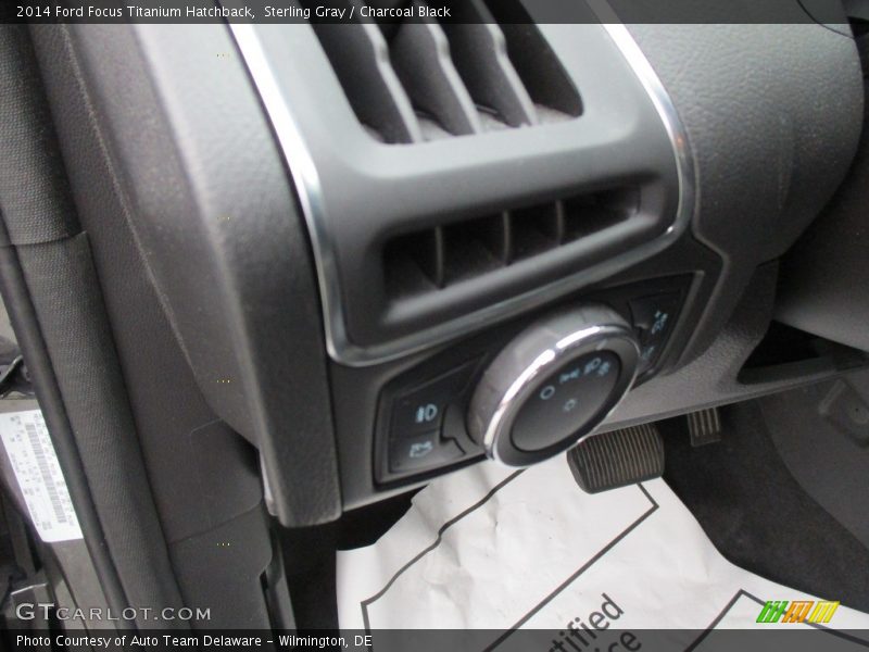 Sterling Gray / Charcoal Black 2014 Ford Focus Titanium Hatchback