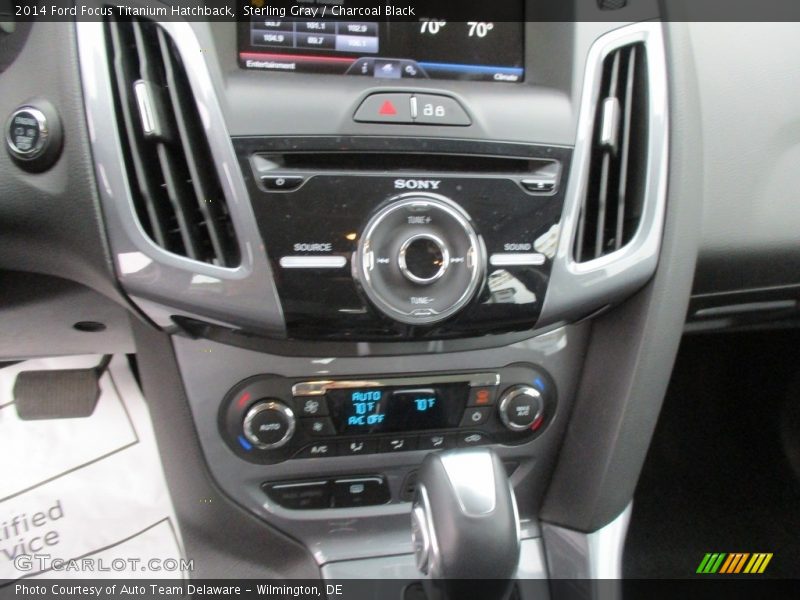Sterling Gray / Charcoal Black 2014 Ford Focus Titanium Hatchback