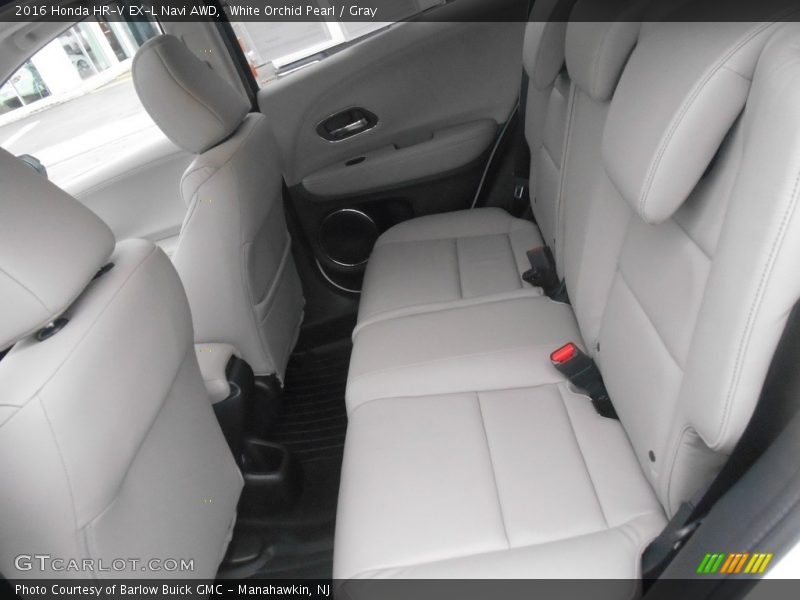White Orchid Pearl / Gray 2016 Honda HR-V EX-L Navi AWD