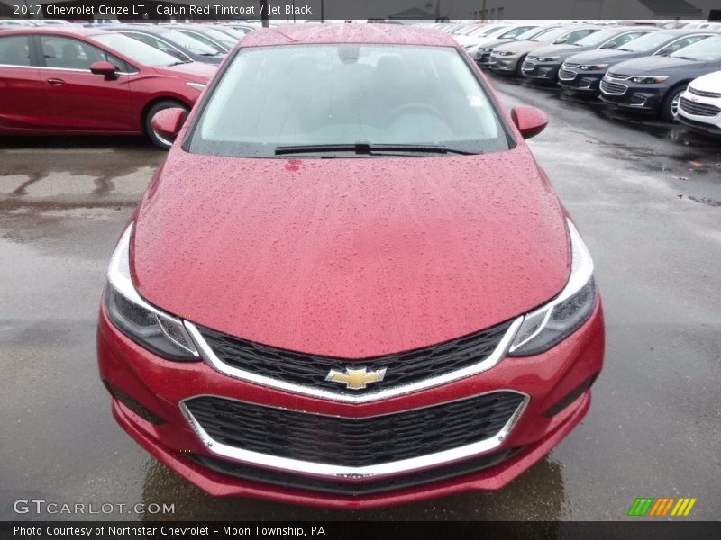 Cajun Red Tintcoat / Jet Black 2017 Chevrolet Cruze LT