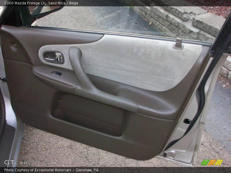 Sand Mica / Beige 2000 Mazda Protege LX