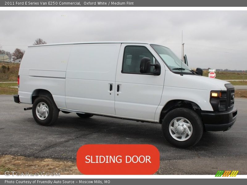 Oxford White / Medium Flint 2011 Ford E Series Van E250 Commercial