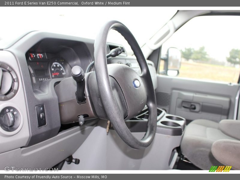 Oxford White / Medium Flint 2011 Ford E Series Van E250 Commercial