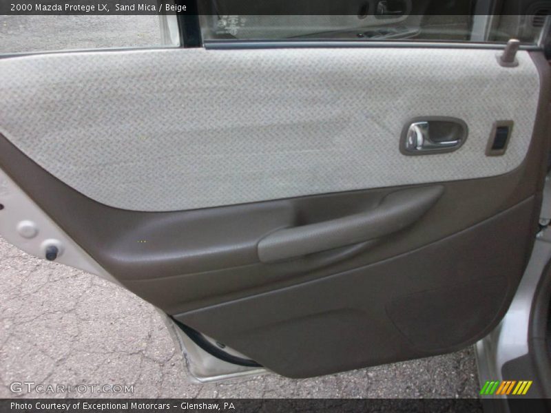 Sand Mica / Beige 2000 Mazda Protege LX