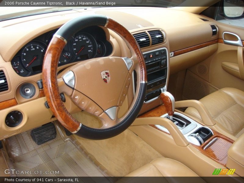 Black / Havanna/Sand Beige 2006 Porsche Cayenne Tiptronic