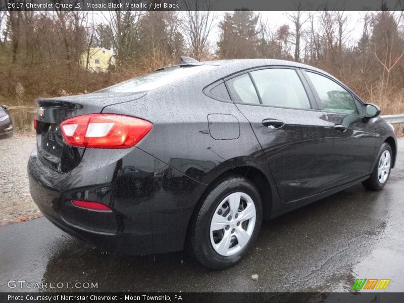 Mosaic Black Metallic / Jet Black 2017 Chevrolet Cruze LS