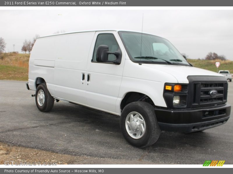 Oxford White / Medium Flint 2011 Ford E Series Van E250 Commercial