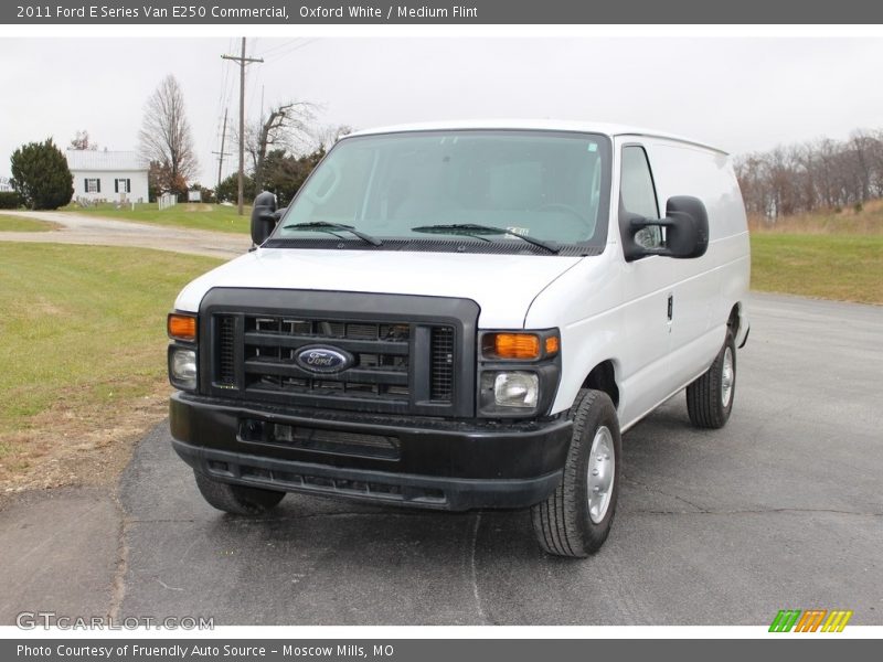 Oxford White / Medium Flint 2011 Ford E Series Van E250 Commercial
