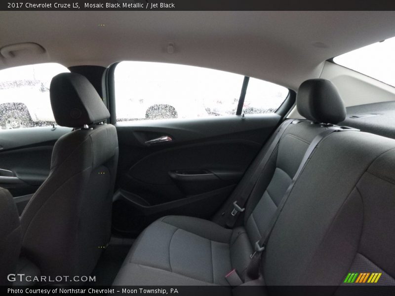 Mosaic Black Metallic / Jet Black 2017 Chevrolet Cruze LS