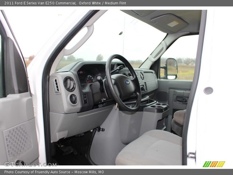 Oxford White / Medium Flint 2011 Ford E Series Van E250 Commercial