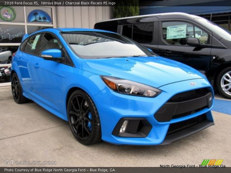 Front 3/4 View of 2016 Focus RS