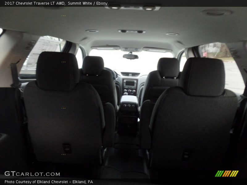 Summit White / Ebony 2017 Chevrolet Traverse LT AWD