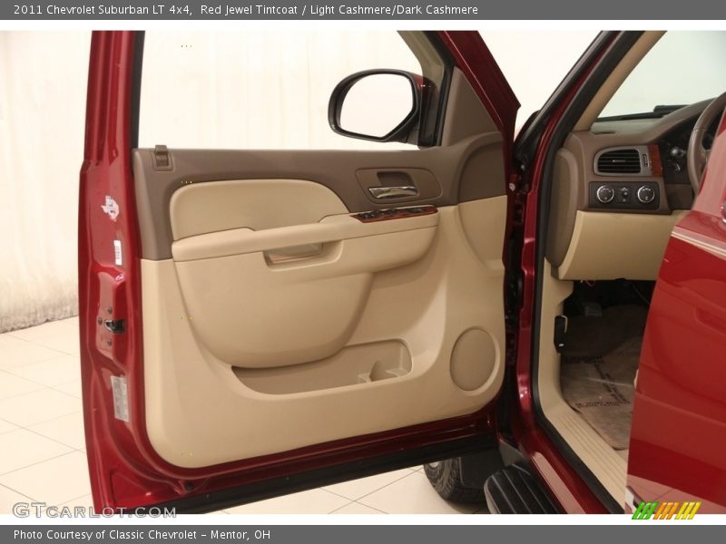 Red Jewel Tintcoat / Light Cashmere/Dark Cashmere 2011 Chevrolet Suburban LT 4x4