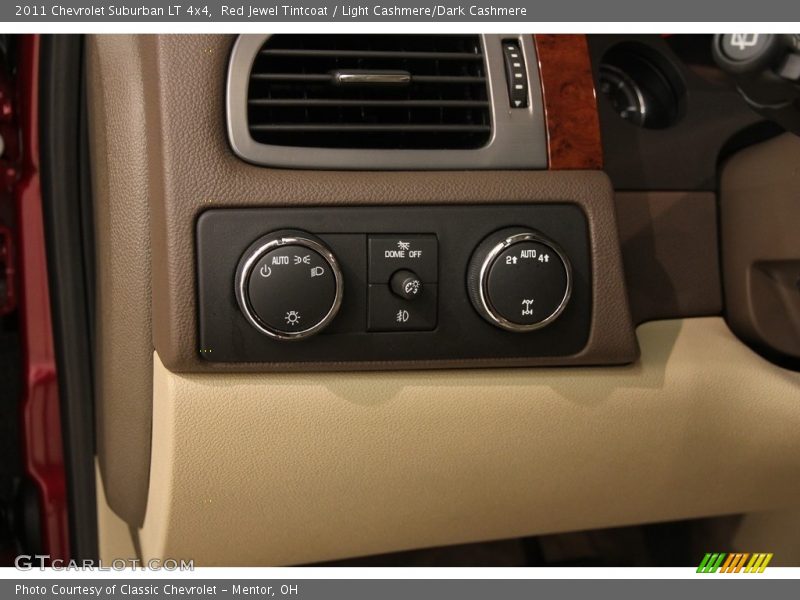 Red Jewel Tintcoat / Light Cashmere/Dark Cashmere 2011 Chevrolet Suburban LT 4x4