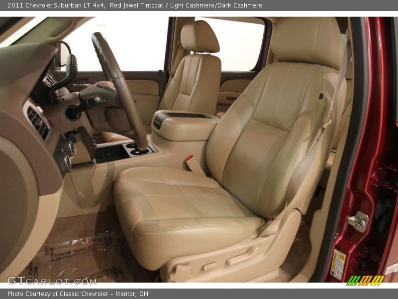 Red Jewel Tintcoat / Light Cashmere/Dark Cashmere 2011 Chevrolet Suburban LT 4x4