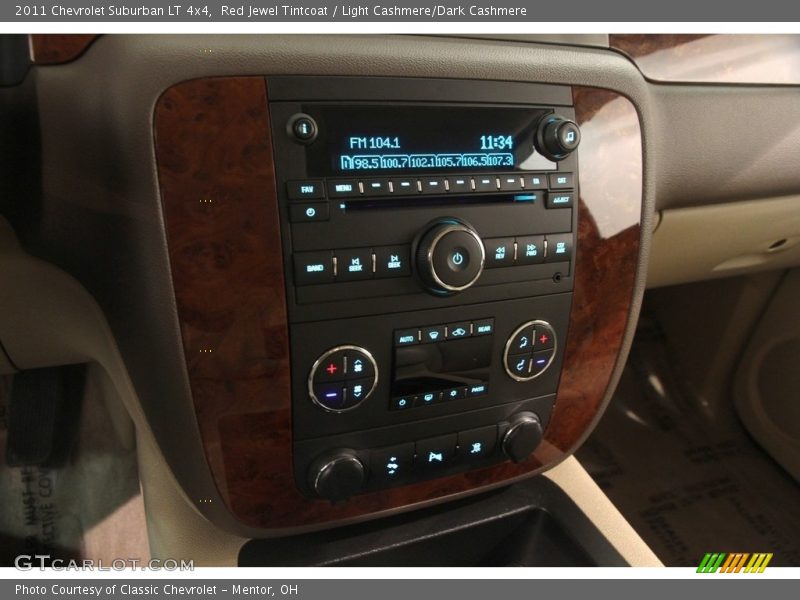 Red Jewel Tintcoat / Light Cashmere/Dark Cashmere 2011 Chevrolet Suburban LT 4x4