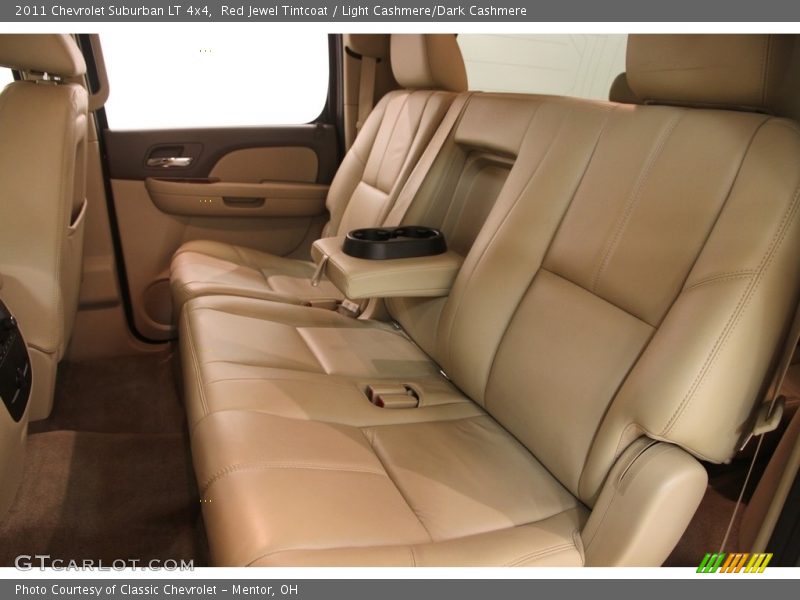 Red Jewel Tintcoat / Light Cashmere/Dark Cashmere 2011 Chevrolet Suburban LT 4x4