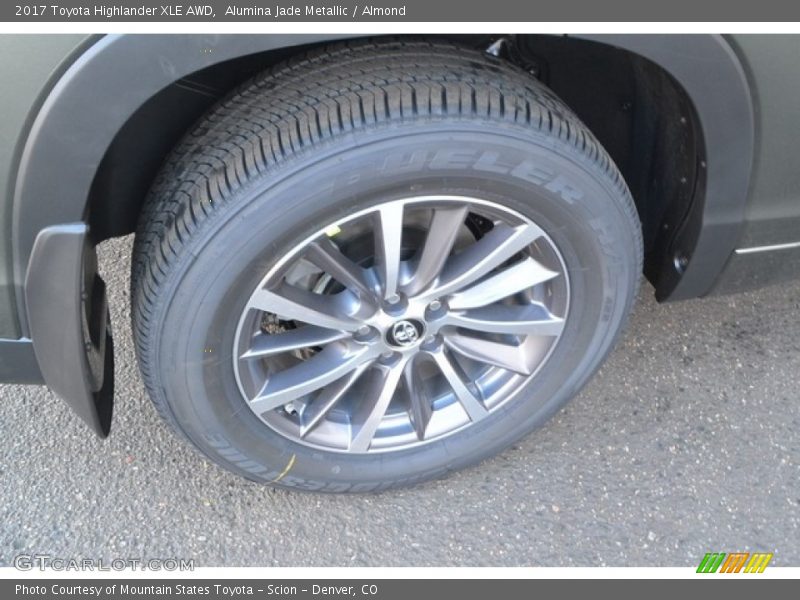  2017 Highlander XLE AWD Wheel