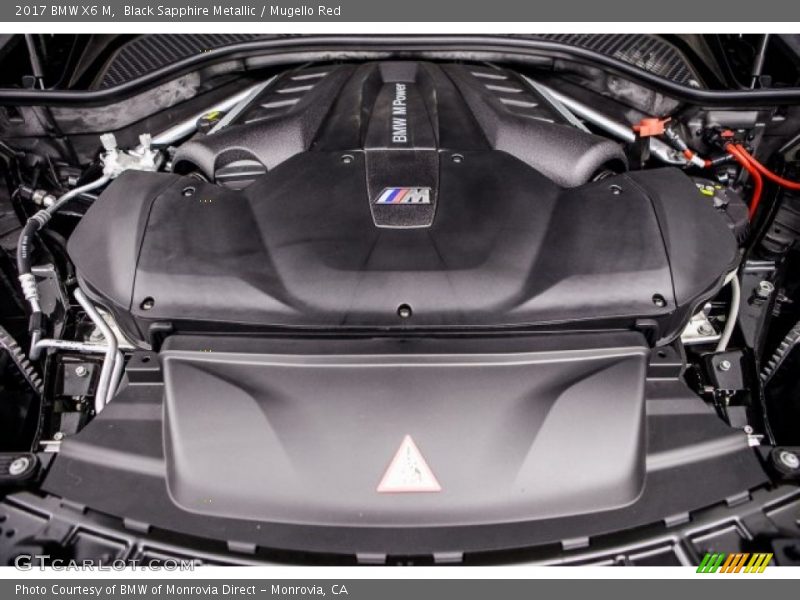  2017 X6 M  Engine - 4.4 Liter M TwinPower Turbocharged DOHC 32-Valve VVT V8