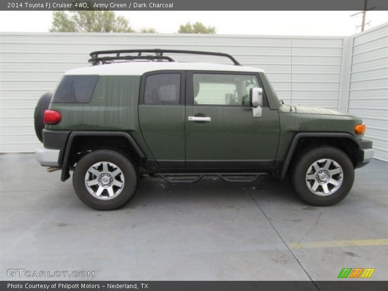 Army Green / Dark Charcoal 2014 Toyota FJ Cruiser 4WD