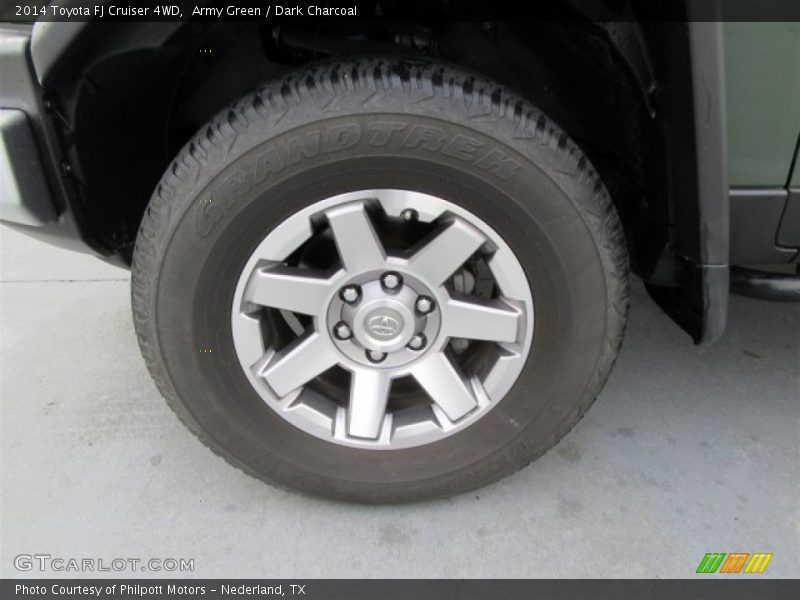 Army Green / Dark Charcoal 2014 Toyota FJ Cruiser 4WD