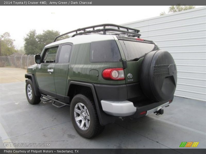 Army Green / Dark Charcoal 2014 Toyota FJ Cruiser 4WD