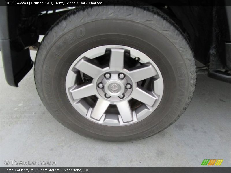 Army Green / Dark Charcoal 2014 Toyota FJ Cruiser 4WD