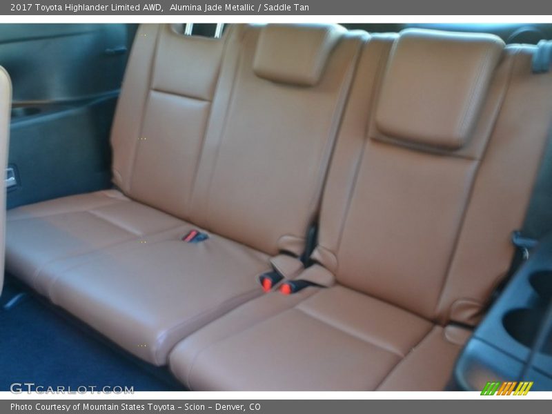 Alumina Jade Metallic / Saddle Tan 2017 Toyota Highlander Limited AWD