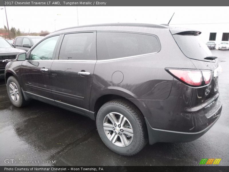 Tungsten Metallic / Ebony 2017 Chevrolet Traverse LT AWD