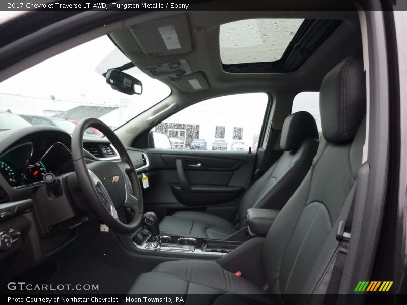 Tungsten Metallic / Ebony 2017 Chevrolet Traverse LT AWD