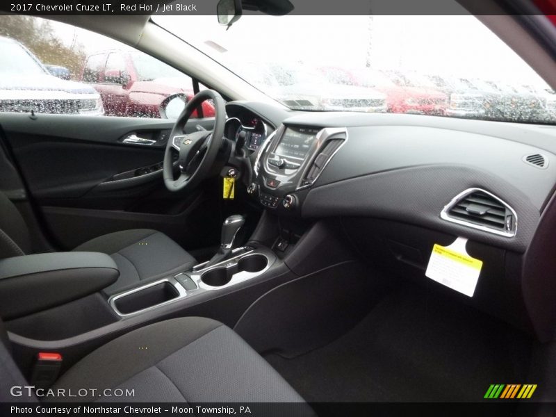 Red Hot / Jet Black 2017 Chevrolet Cruze LT