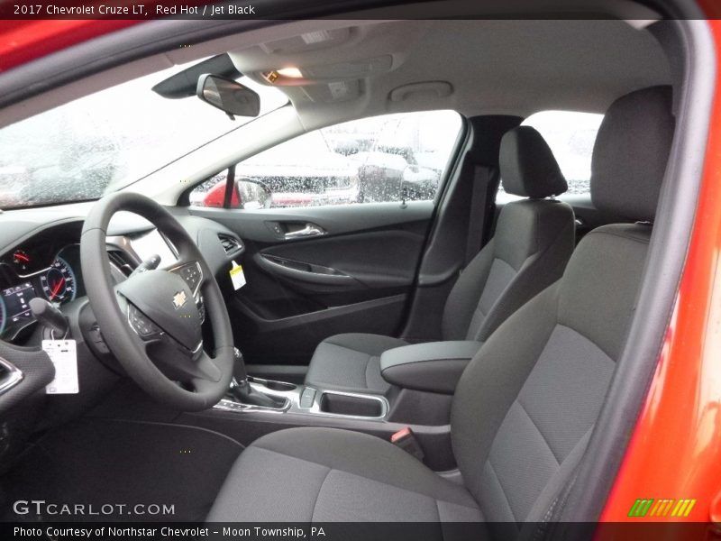 Red Hot / Jet Black 2017 Chevrolet Cruze LT