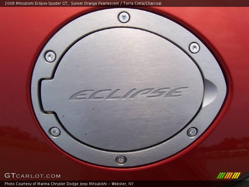 Sunset Orange Pearlescent / Terra Cotta/Charcoal 2008 Mitsubishi Eclipse Spyder GT