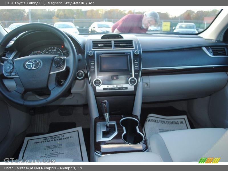Magnetic Gray Metallic / Ash 2014 Toyota Camry XLE
