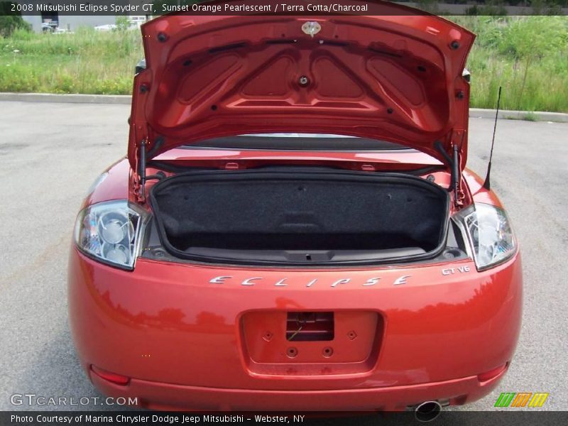 Sunset Orange Pearlescent / Terra Cotta/Charcoal 2008 Mitsubishi Eclipse Spyder GT