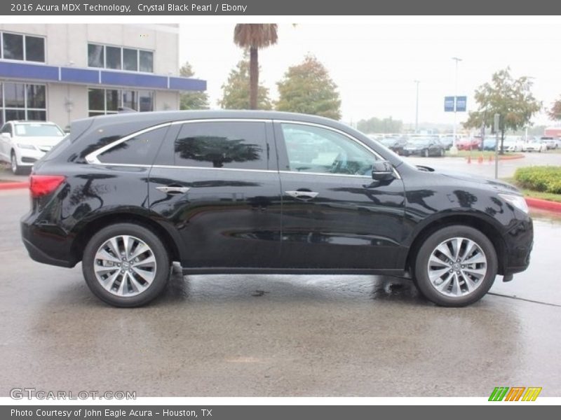 Crystal Black Pearl / Ebony 2016 Acura MDX Technology