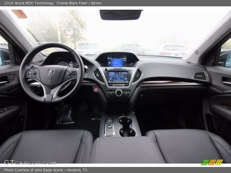 Crystal Black Pearl / Ebony 2016 Acura MDX Technology