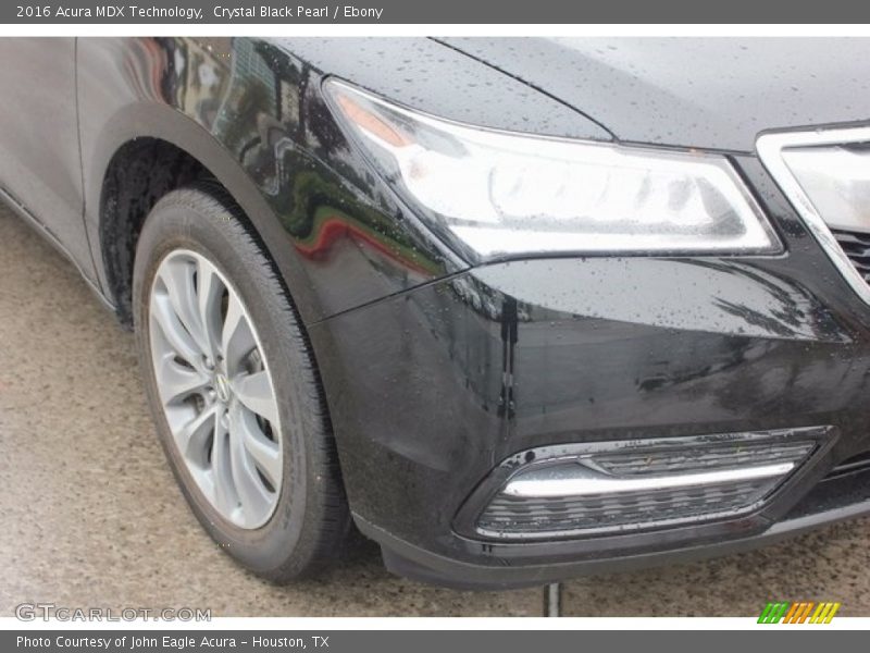 Crystal Black Pearl / Ebony 2016 Acura MDX Technology