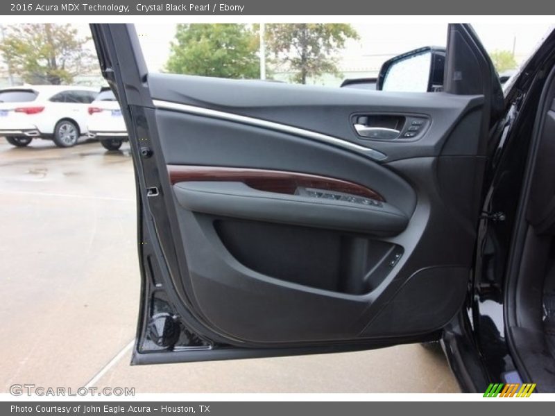 Crystal Black Pearl / Ebony 2016 Acura MDX Technology
