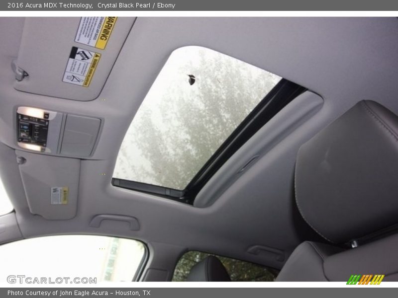 Crystal Black Pearl / Ebony 2016 Acura MDX Technology