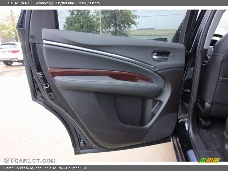 Crystal Black Pearl / Ebony 2016 Acura MDX Technology