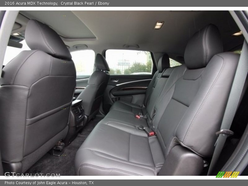 Crystal Black Pearl / Ebony 2016 Acura MDX Technology